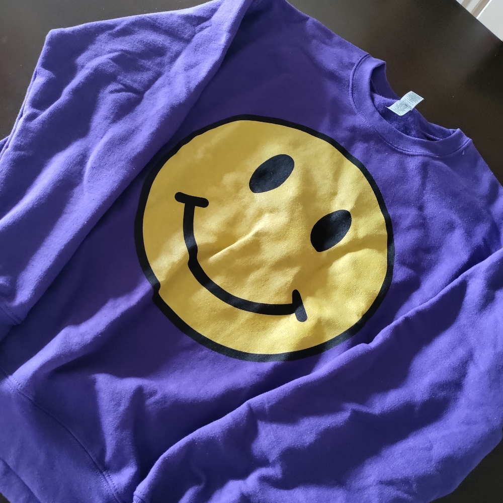 Happy face sweatshirt